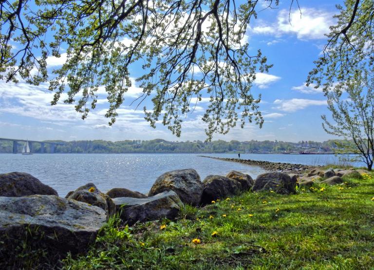 Spadsertur rund om Skyttehuset i Vejle